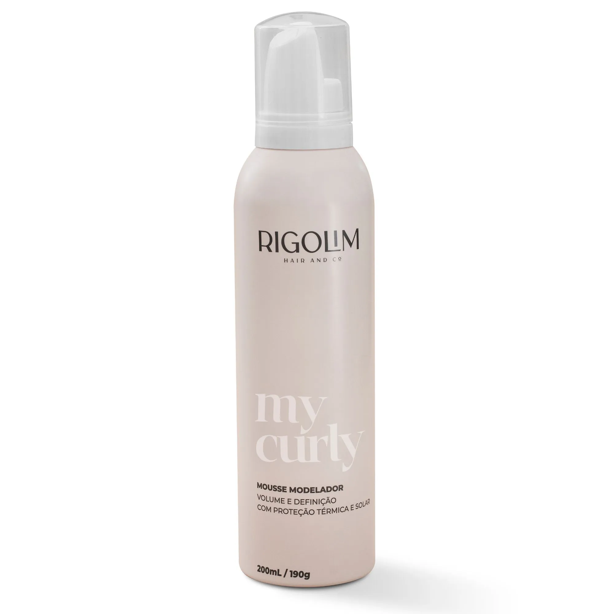 Mousse modelador my curly 200ml - Rigolim hair and co