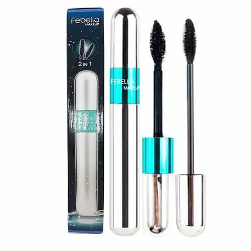 Máscara para Cílios 4D 2 em 1 - Febella