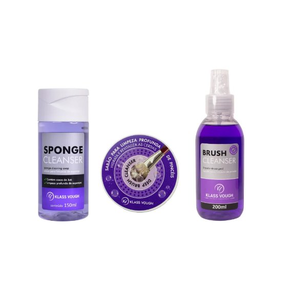 Kit de Higienizadores para Pincéis e Esponjas Clean Set - Klass Vough - Imagem 2